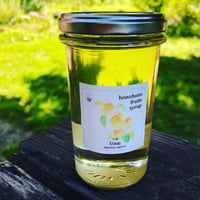honohono fruits syrup（自家製フルーツシロップ ：うめ）