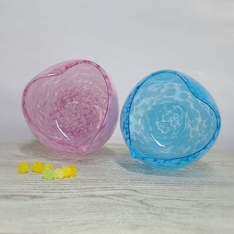 クラウドハートセット（水色・ピンク）