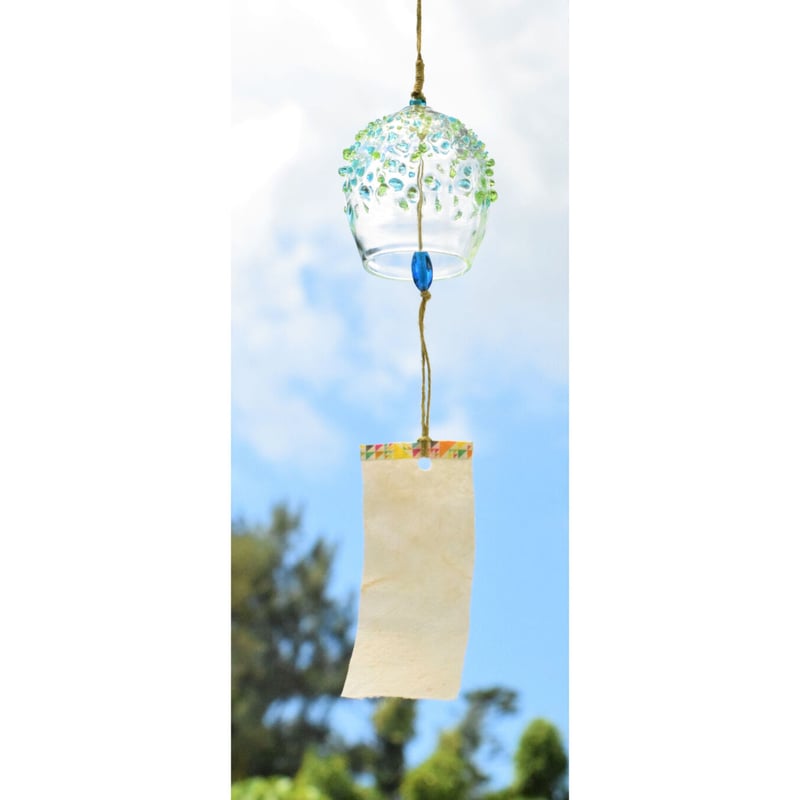 つぶつぶ風鈴（青系） | てぃだ工房 Online Store
