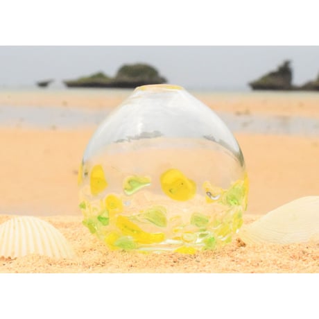 つぶつぶ一輪挿し（オレンジ系）