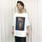 TAKAYUKI TAZAWA シルエットデザインBIG Tシャツ/WHITE