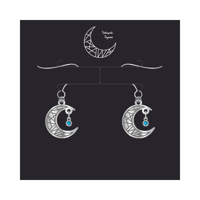 ピアス【Moon ロゴ】