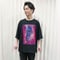TAKAYUKI TAZAWA シルエットデザインBIG Tシャツ/BLACK