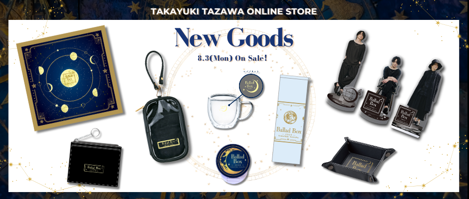 TAKAYUKI  TAZAWA  ONLINE  STORE