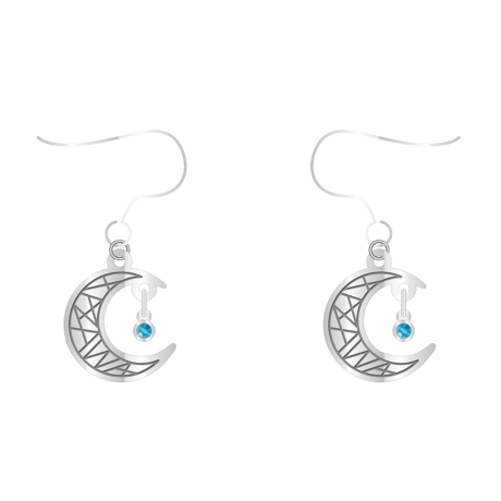 ピアス【Moon ロゴ】