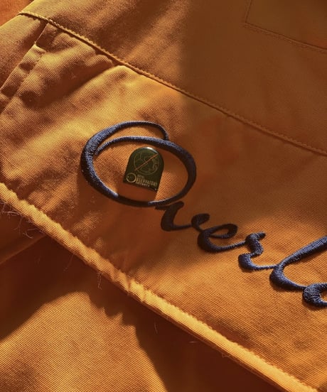 90s Overland padded anorak yellow