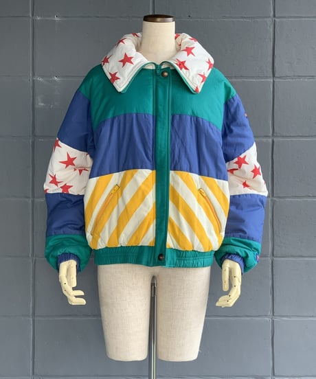 80s ENRICO COVERI SKI PUDDING BLOUSON