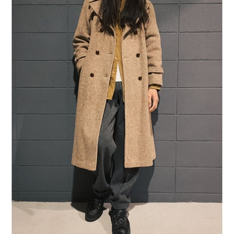 forecaster tweed trench coat