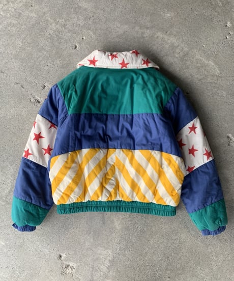 80s ENRICO COVERI SKI PUDDING BLOUSON