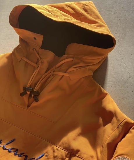 90s Overland padded anorak yellow