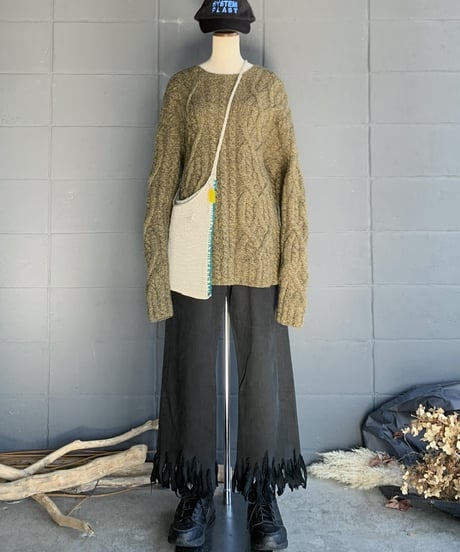 AMERICAN EAGLE CABLE KNIT PULLOVER