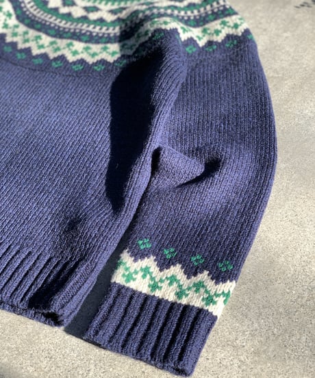 L.L.Bean FAIRISLE KNIT SWEATER