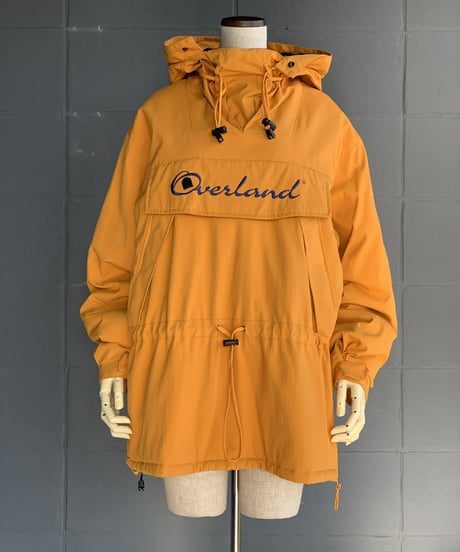 90s Overland padded anorak yellow