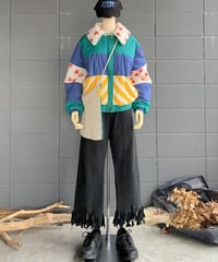 80s ENRICO COVERI SKI PUDDING BLOUSON