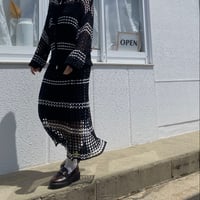 メッシュあみボーダーブルゾン