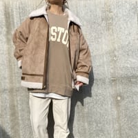 フェイクムートンボアフライトジャケット【J20100055】