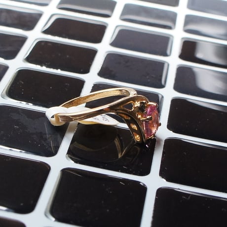 USAヴィンテージ 18 Kt. GE リング 指輪  USA アメリカン　R00020G