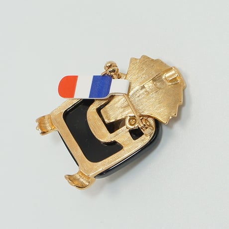 フランス ヴィンテージ P&M Paris 小鳥 ことり ブローチ ルーサイト アンティーク Tyrr