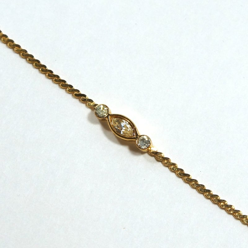 GOLDETTE ドレス ブレスレット シルバー ゴールドgoldette 