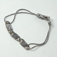 GOLDETTE ドレス ブレスレット シルバー ゴールドgoldette VG00004