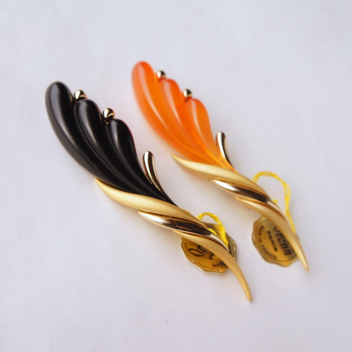 Orena paris ヴィンテージ ブローチ 希少 レア orena paris