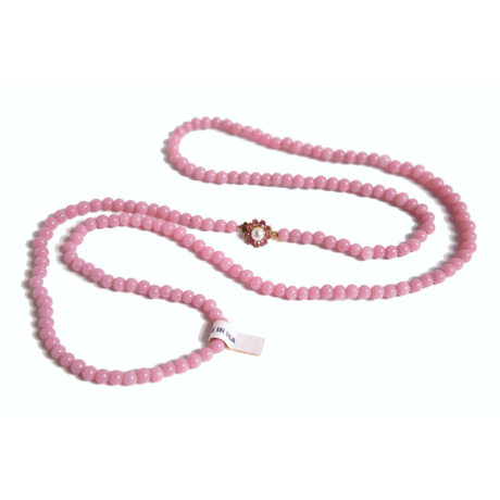 USAヴィンテージ 80cm ロング オールドガラス ネックレス スワロフスキー ラインストーン 　Tyrr