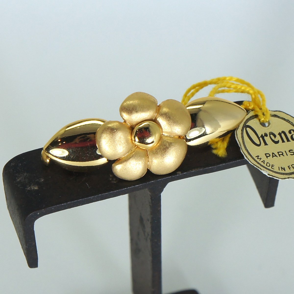 【正規逆輸入品】 ORENA オレナ Tyrr フランスヴィンテージ Orena ブローチ フラワー スモール アクセサリー