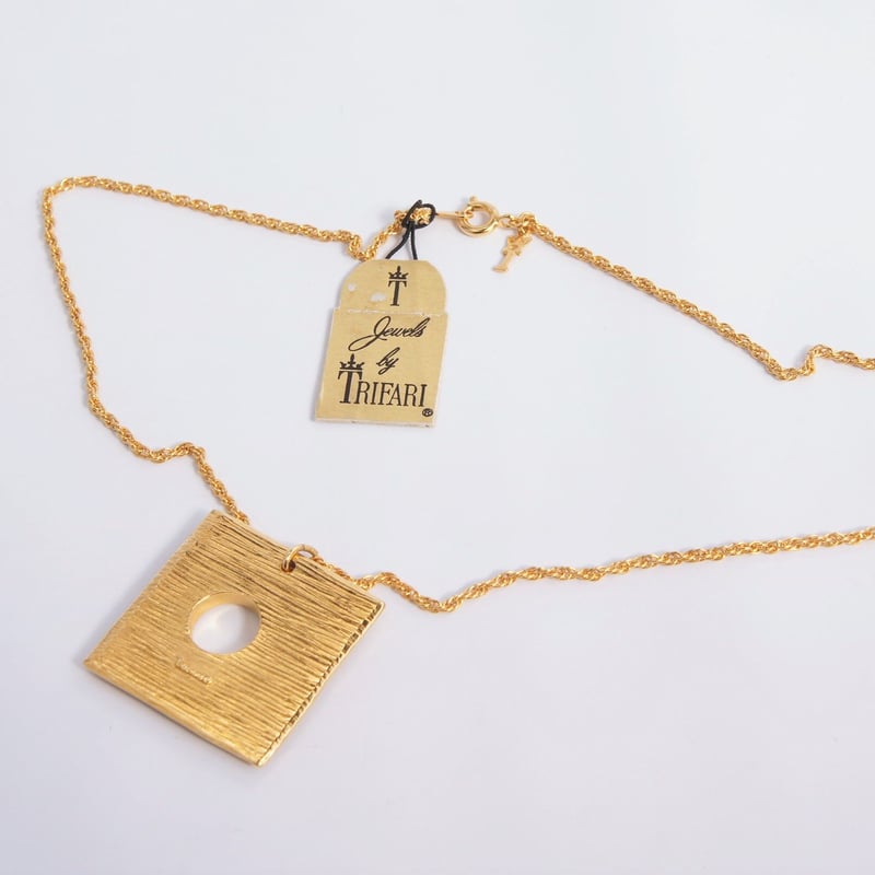 45R くるくるヒッピーネックレス 真鍮 ブラス ターコイズ ¥47,300 45R 