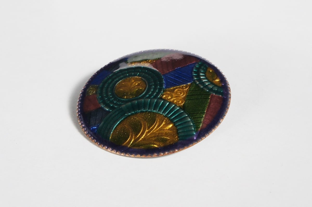 日本製 七宝焼 ブローチ 七宝焼き KB00142b | Tyrr ジュエリー & 雑貨