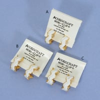 ゴールドリム  イヤリング  Corocraft コロクラフト Coro コロ ヴィンテージ アンティーク　EC00011