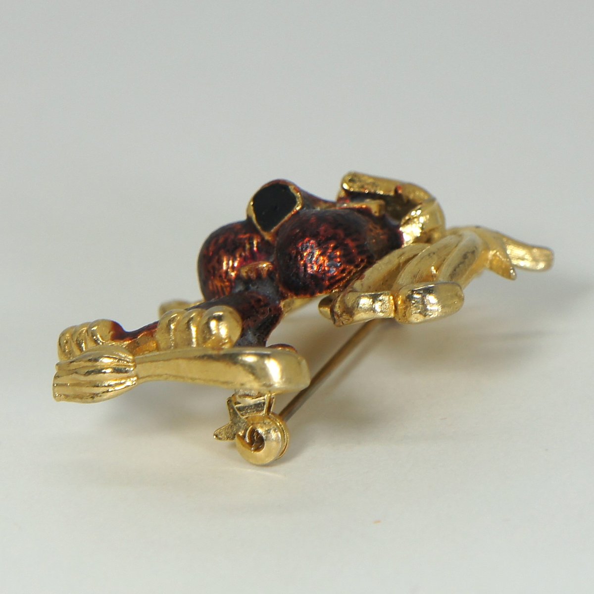 ラインストーン ブローチ SPHINX スフィンクス ライオン 犬 ブロー