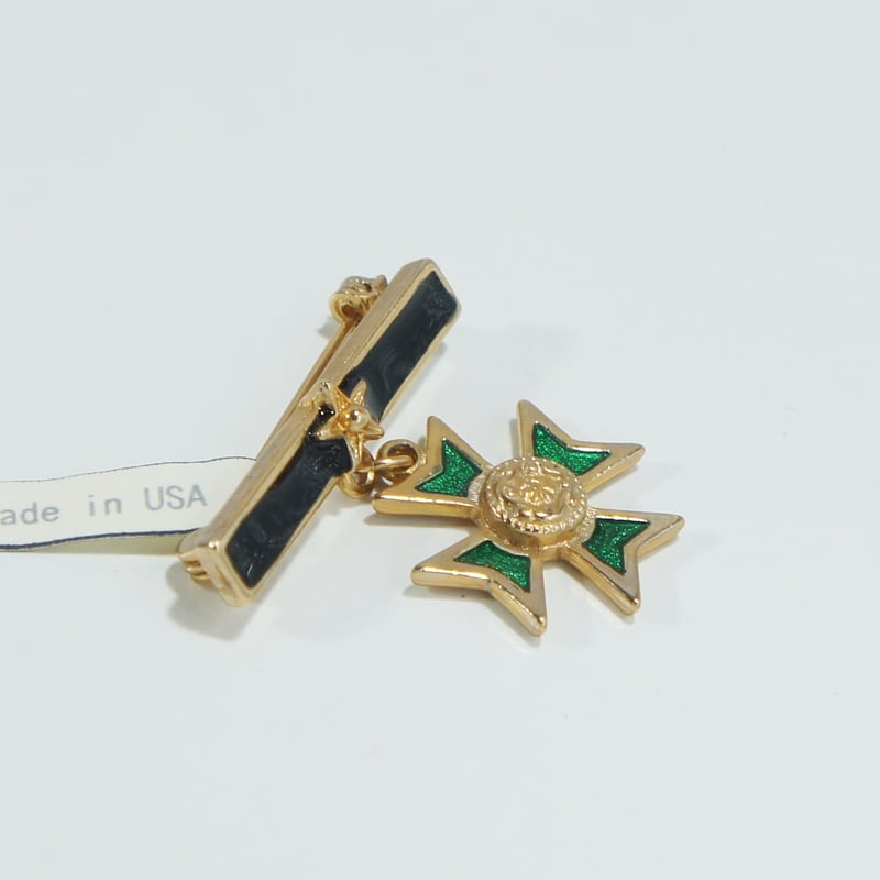 勲章 エンブレム ラペルピン ブローチ USAヴィンテージ アンティーク