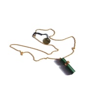 Orena Paris  ペンダント ネックレス アシンメトリー シリンダー   ORENA フランス ヴィンテージ NO00013