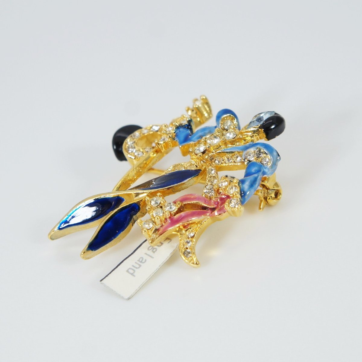 ☺*︎様 フランスアンティーク ラインストーンのブローチ ガラス