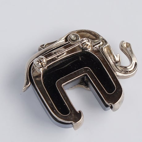 P&M Paris フランス ヴィンテージ  ぞう ブローチ フレンチゾウ　Tyrr