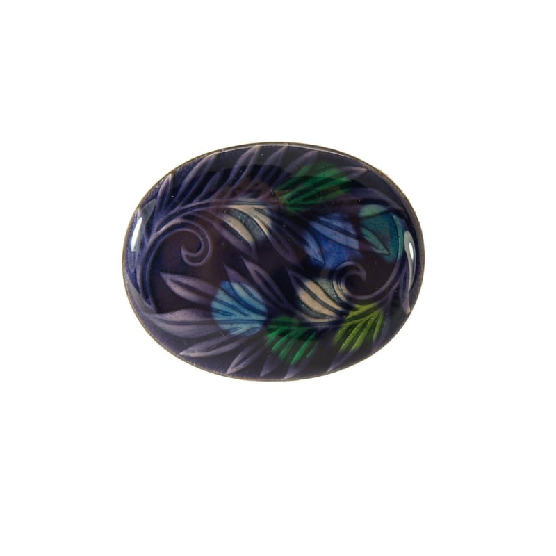 日本製 七宝焼 北欧の森 ブローチ 七宝焼き KB00066B | Tyrr