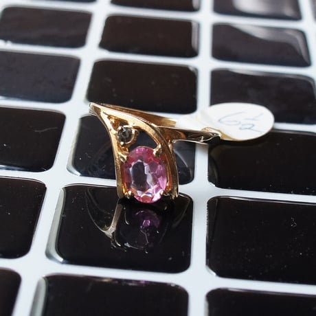 USAヴィンテージ 18 Kt. GE リング 指輪  USA アメリカン　R00020G
