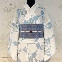 KAGUWA 浴衣・お仕立てあがりー アオイ（薄群青）