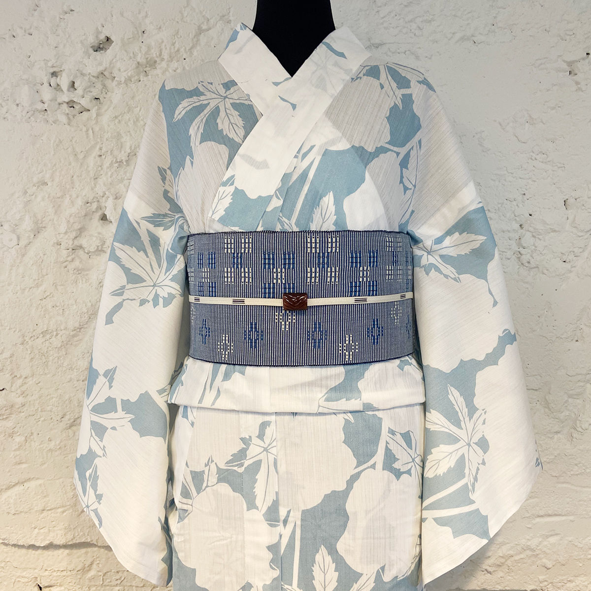 最終お値下げ☆新品UNITED ARROWS KAGUWA カグワ 浴衣 KAGUWA 浴衣・お仕立てあがりー アオイ（薄群青） | WAGU select