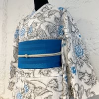 KAGUWA 浴衣・お仕立てあがりー更紗（灰）