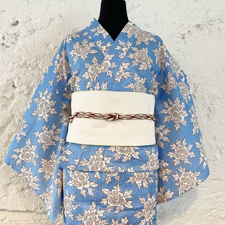 KAGUWA 浴衣・お仕立てあがりー芍薬（空）