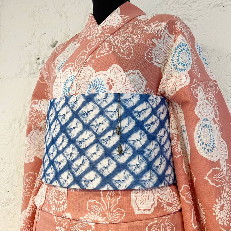 KAGUWA 浴衣・反物ー菊（綿紅梅） | WAGU select