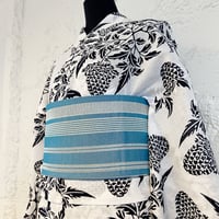 KAGUWA 浴衣・お仕立てあがりー花神（紺）