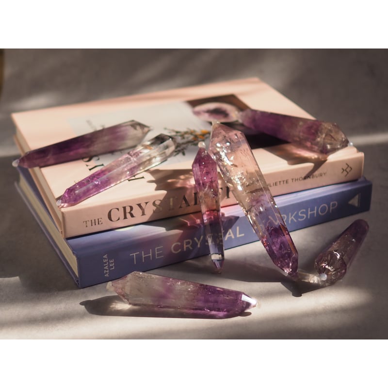 レア　高品質　ウルグアイ　アメジスト　24面体　ヴォーゲルワンド　アメトリン ヴォーゲルアメジストワンド V-7 | Gift