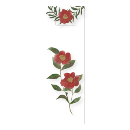 クリア栞：花柄4枚セット | totte.