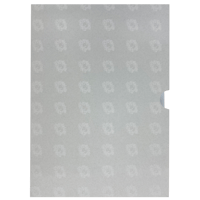 B5紙製ファイル：[Polkadot]ディープマットミストグレー