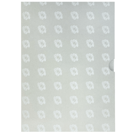 A4紙製ファイル：[Polkadot]里紙きり