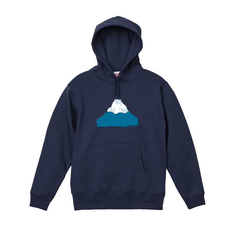 HOODIE TOKYO BLUE ネイビー MOUNT FUJI Hoodie | Navy | good old market