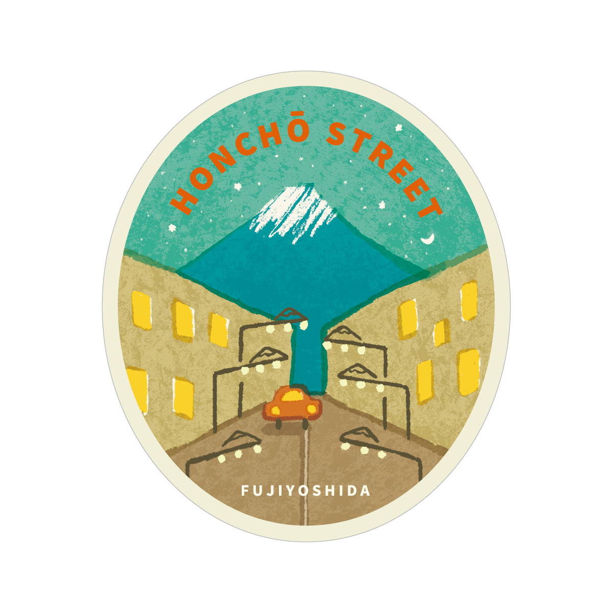 HONCHO STREET sticker | good old market