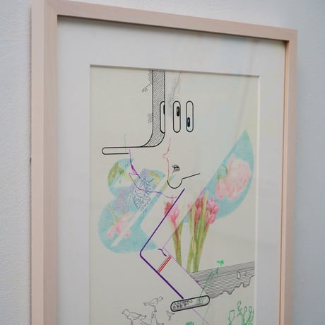 管弘志、重田美月合作「無題32」